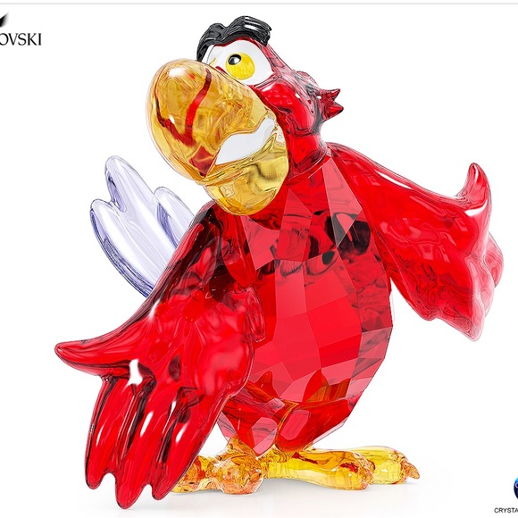 Swarovski Parrot Iago Disney Aladdin 5617346 Mint New With Original Box - Picture 2 of 2